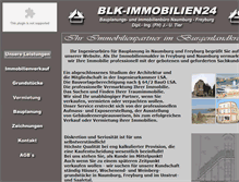Tablet Screenshot of blk-immobilien24.de